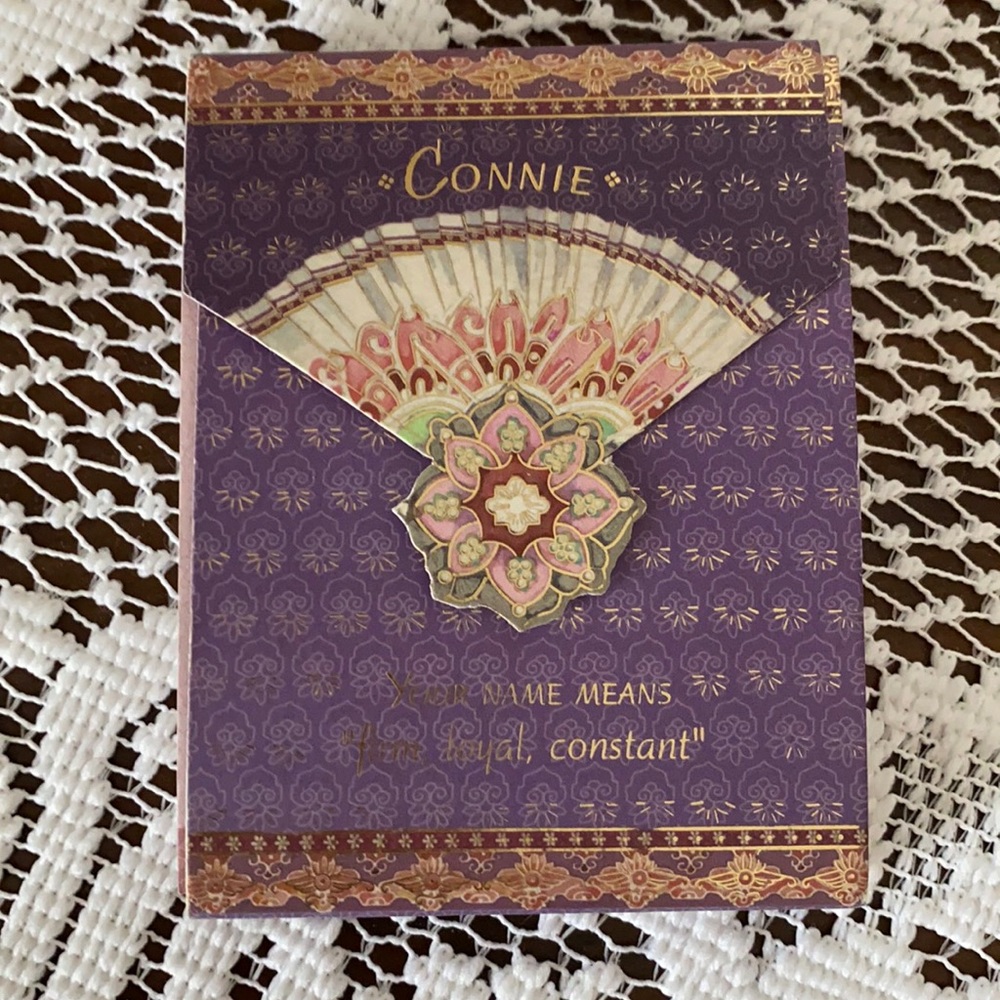 2/$5 “Connie” Personalized Notepad